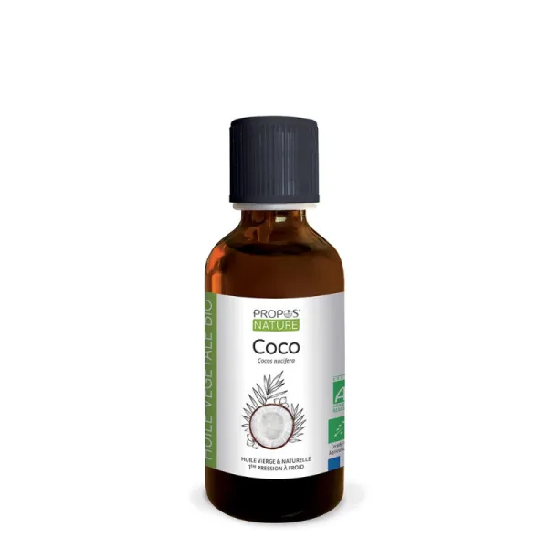 Huile de Coco BIO 100% Pure – Garantie Vierge pour Bébé et Maman