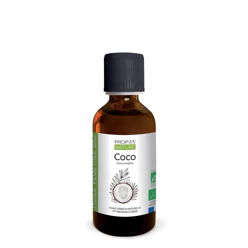 Huile de Coco BIO 100% Pure – Garantie Vierge pour Bébé et Maman