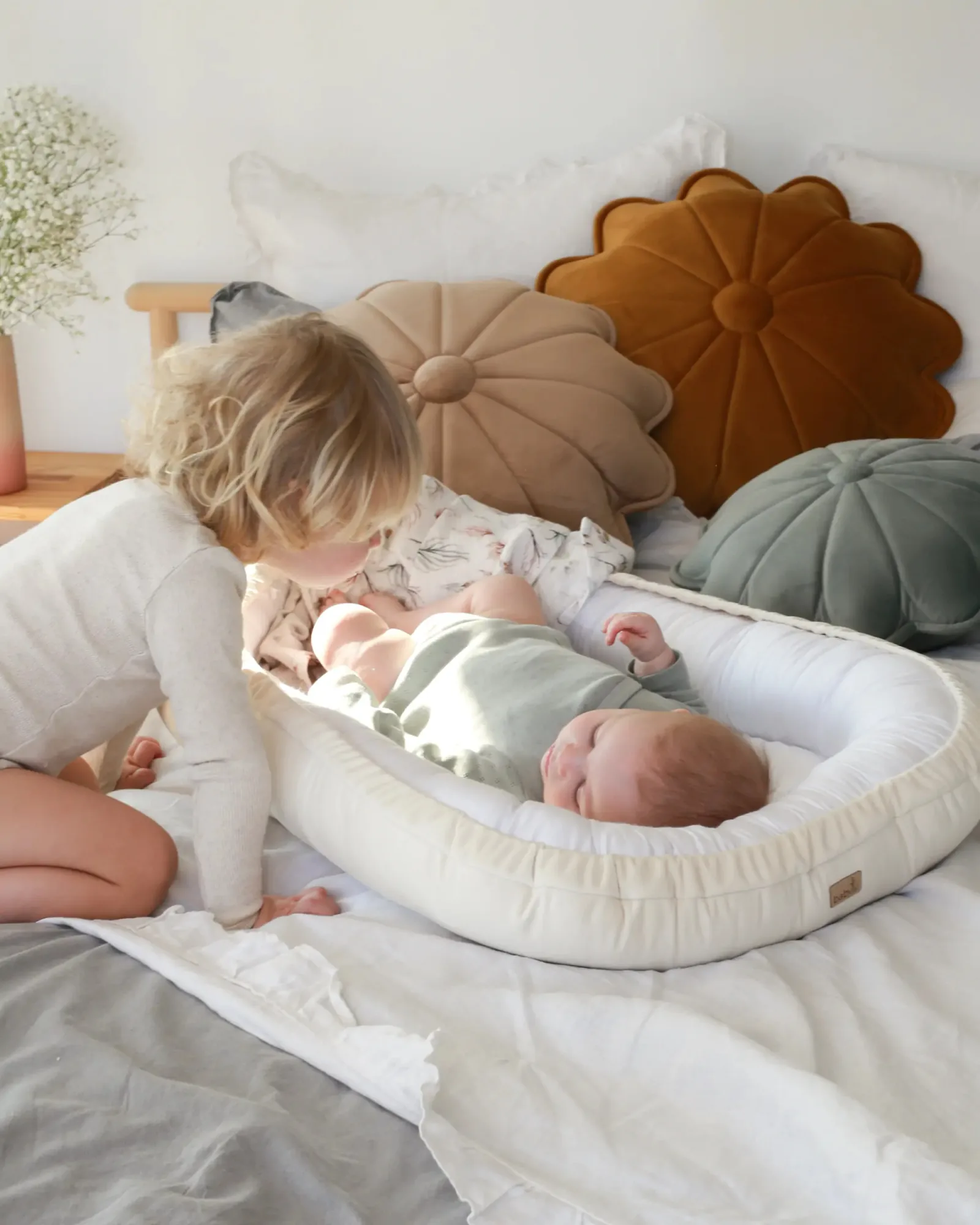 Cocon Confort Sécurité Bébé - Nid Ultra-Douillet pour Nouveau-né