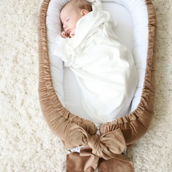 Cocon Confort Sécurité Bébé - Nid Ultra-Douillet pour Nouveau-né