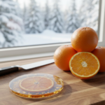 Coffret 4 Dessous de Verre Résine Époxy Botanique + Support