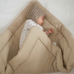 Écharpe de Portage Bébé Premium en Velours - Proximité et Liberté Totale