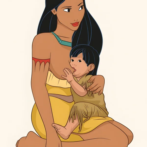 Poster Numérique : POCAHONTAS - Allaitement Empowerment